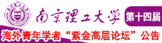 我要操逼网视频南京理工大学第十四届海外青年学者紫金论坛诚邀海内外英才！